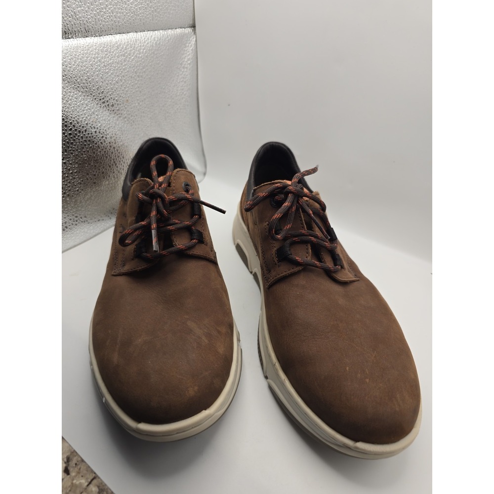 Fluchos Kansas F1345 Mens Casual Leather Sneakers Size 42 US Mens 9 Brown